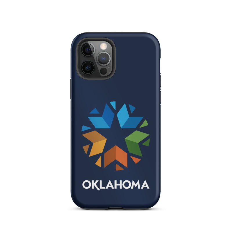 Oklahoma Logo - Tough iPhone Case (Navy)