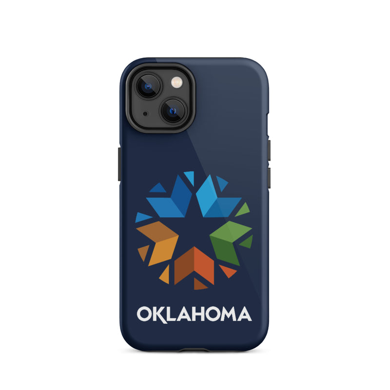 Oklahoma Logo - Tough iPhone Case (Navy)