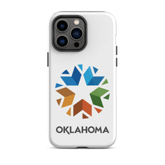 Oklahoma Logo - Tough iPhone Case (White)