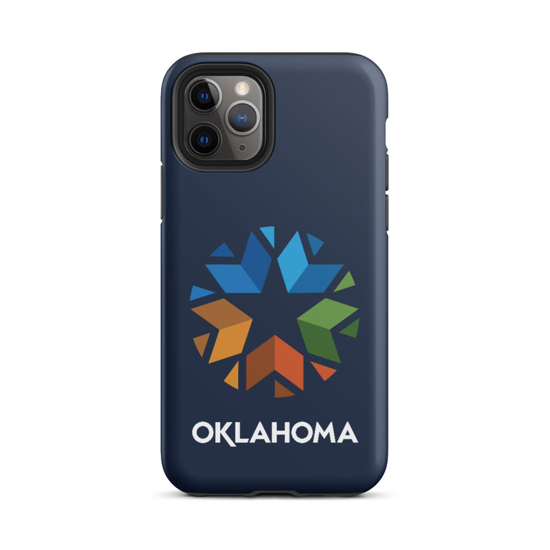 Oklahoma Logo - Tough iPhone Case (Navy)