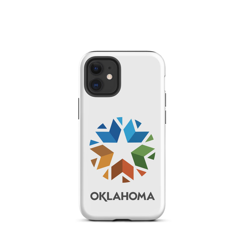 Oklahoma Logo - Tough iPhone Case (White)