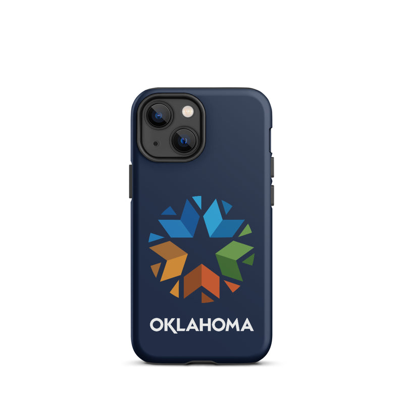 Oklahoma Logo - Tough iPhone Case (Navy)