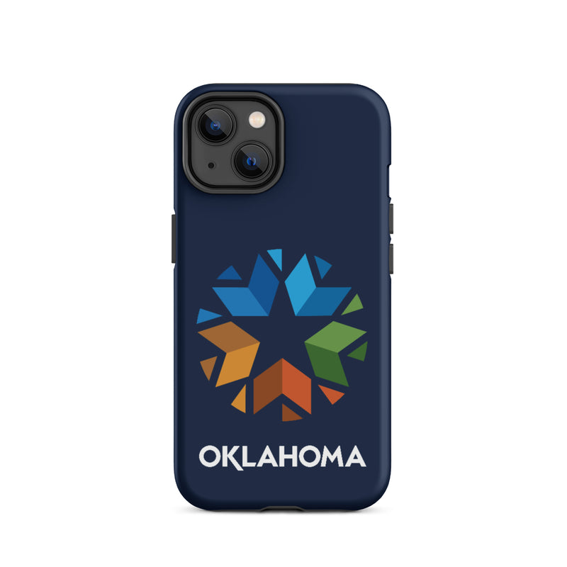 Oklahoma Logo - Tough iPhone Case (Navy)