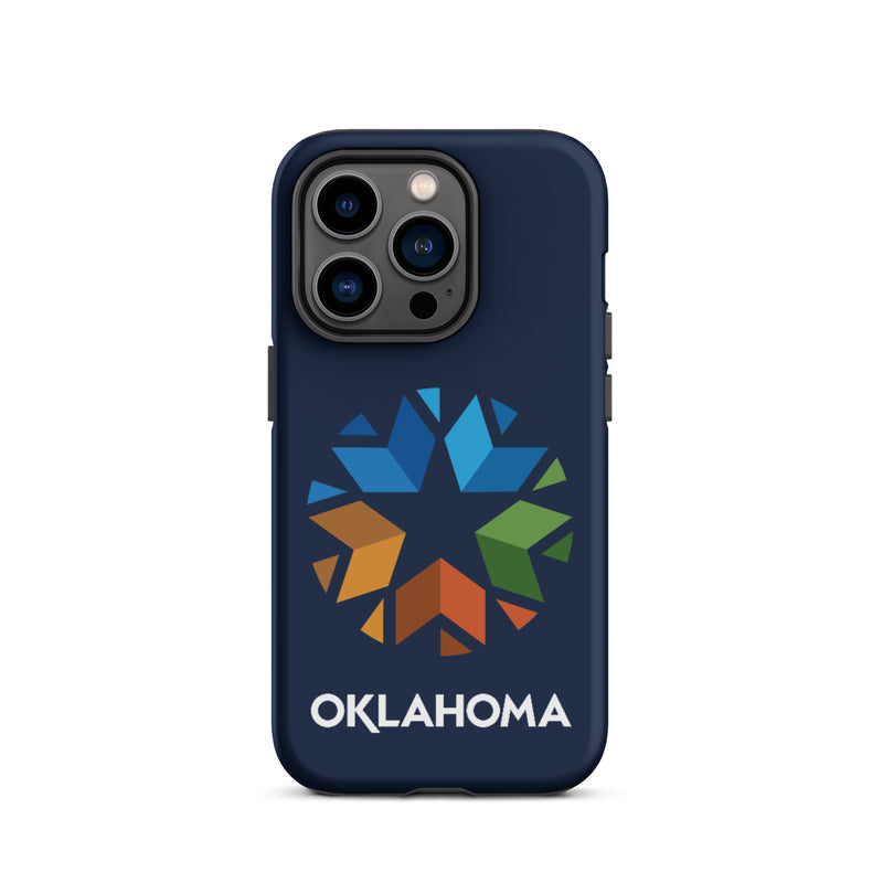 Oklahoma Logo - Tough iPhone Case (Navy)