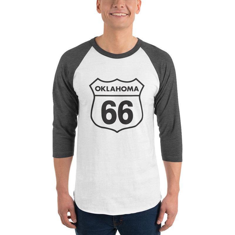 Route 66 Oklahoma - Baby Short Sleeve Onesie