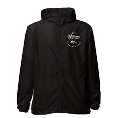 Oklahoma Fishing Trail Lightweight Zip Up Windbreaker