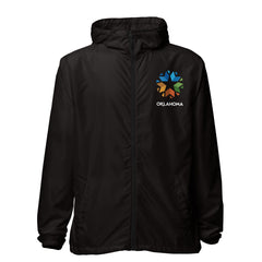 Oklahoma Logo Windbreaker in Black