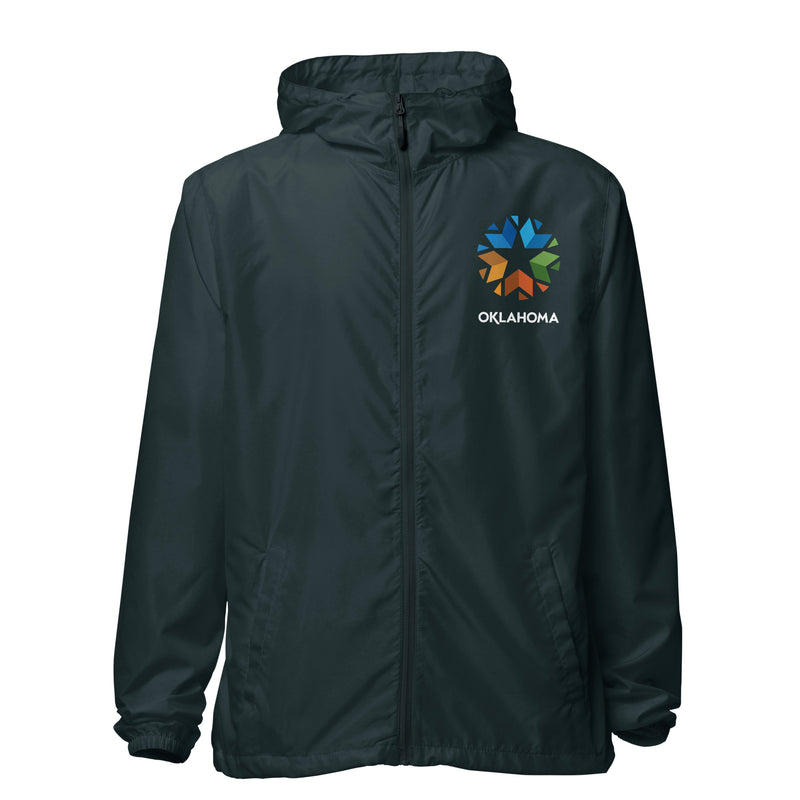 Oklahoma Logo Windbreaker in Black