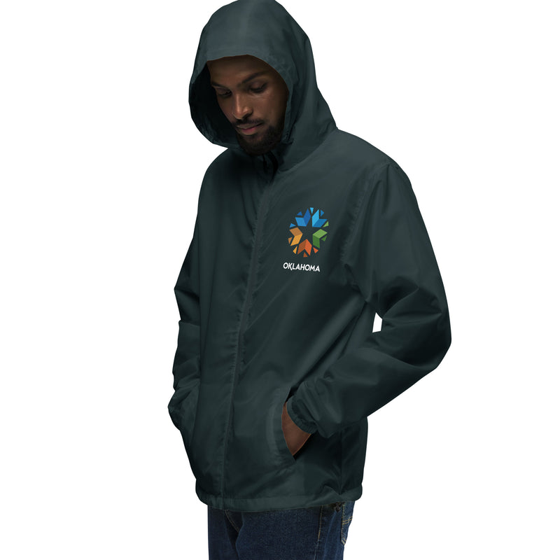 Oklahoma Logo Windbreaker in Black
