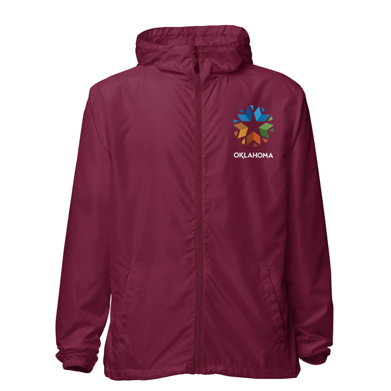 Oklahoma Logo Windbreaker in Black