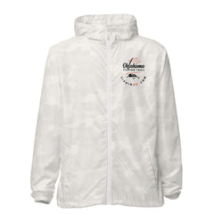 Oklahoma Fishing Trail Lightweight Zip Up Windbreaker