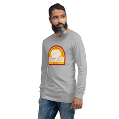 Roman Nose State Park Adult Unisex Long Sleeve T-Shirt in Black
