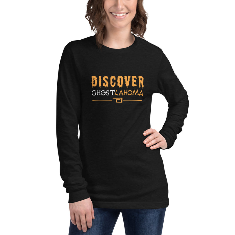 Discover Ghostlahoma Adult Unisex Long Sleeve T-Shirt