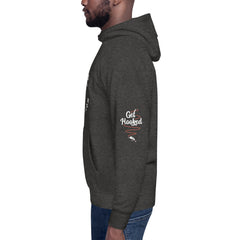 Hoodie with the official Oklahoma Fishing Trail logo on the front and 