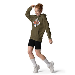 Oklahoma State Parks Vintage Logo Hoodie in Forest Green