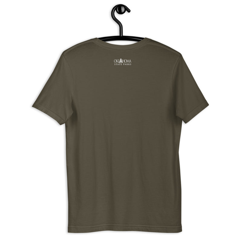Beavers Bend State Park T-Shirt in Heather Black