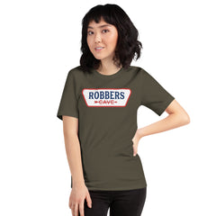 Robbers Cave State Park T-Shirt in Black Heather