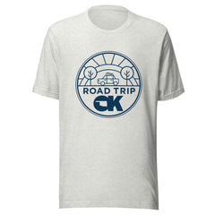 Road Trip OK Adult Unisex T-Shirt in Navy