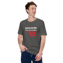 Discover Oklahoma Adult Unisex T-Shirt in Athletic Heather