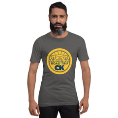 Road Trip OK Adult Unisex T-Shirt in Navy