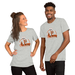 Miami, OK Route 66 Unisex T-Shirt in black.