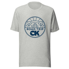 Road Trip OK Adult Unisex T-Shirt in Navy