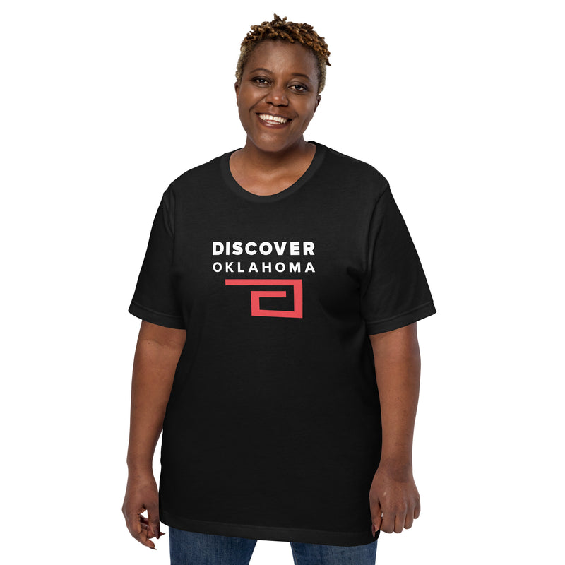Discover Oklahoma Adult Unisex T-Shirt in Athletic Heather