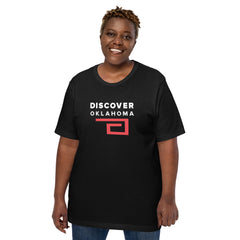Discover Oklahoma Adult Unisex T-Shirt in Athletic Heather