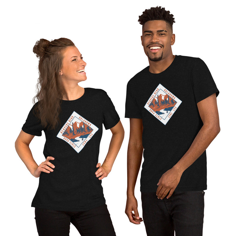 Beavers Bend State Park T-Shirt in Heather Black