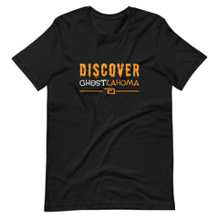 Discover Ghostlahoma Adult Unisex T-Shirt in Black Heather