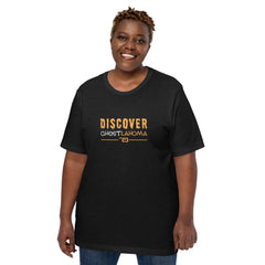 Discover Ghostlahoma Adult Unisex T-Shirt in Black Heather