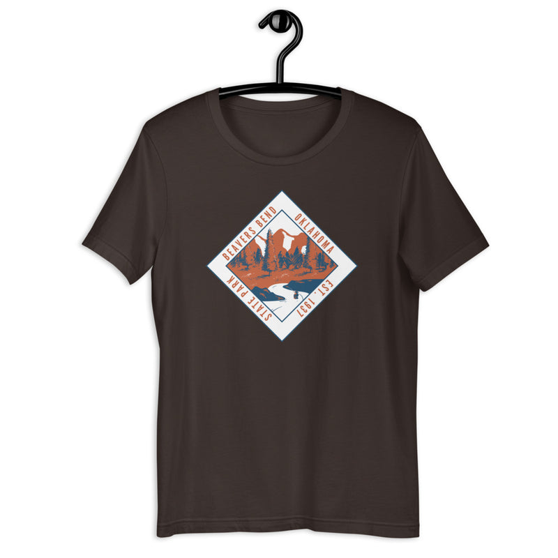 Beavers Bend State Park T-Shirt in Heather Black
