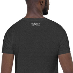 Robbers Cave State Park T-Shirt in Black Heather