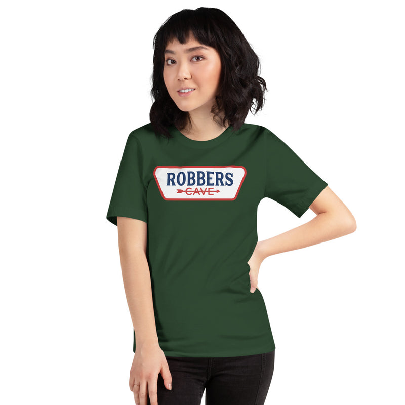 Robbers Cave State Park T-Shirt in Black Heather