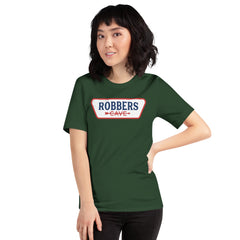 Robbers Cave State Park T-Shirt in Black Heather