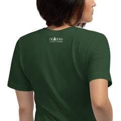 Explore Robbers Cave State Park T-Shirt in Black Heather