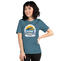 Boiling Springs Oklahoma State Park T-Shirt in Deep Heather Teal