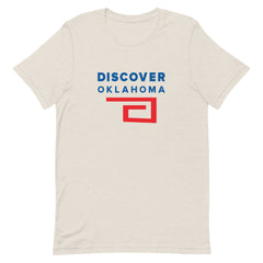 Discover Oklahoma Adult Unisex T-Shirt in Athletic Heather