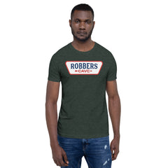 Robbers Cave State Park T-Shirt in Black Heather