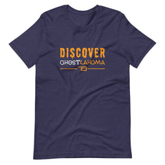 Discover Ghostlahoma Adult Unisex T-Shirt in Black Heather