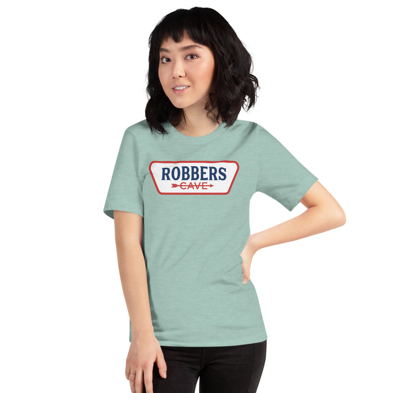 Robbers Cave State Park T-Shirt in Black Heather
