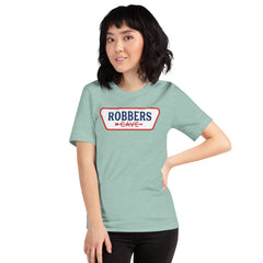 Robbers Cave State Park T-Shirt in Black Heather