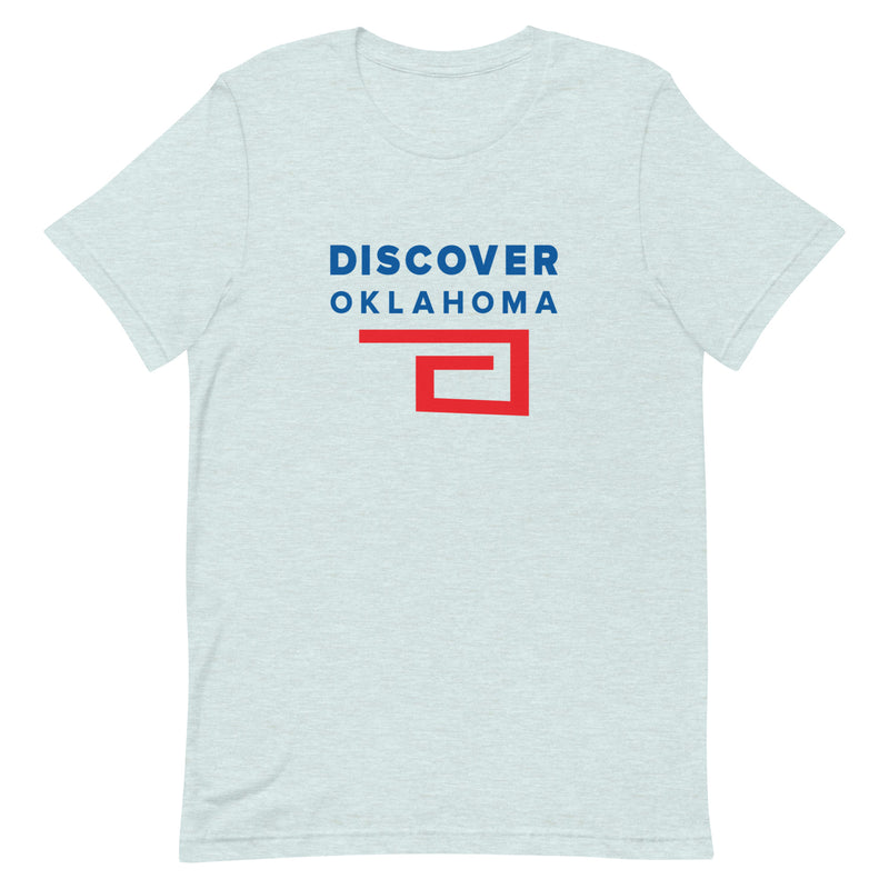 Discover Oklahoma Adult Unisex T-Shirt in Athletic Heather