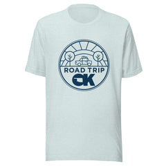 Road Trip OK Adult Unisex T-Shirt in Navy
