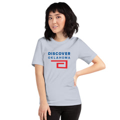 Discover Oklahoma Adult Unisex T-Shirt in Athletic Heather