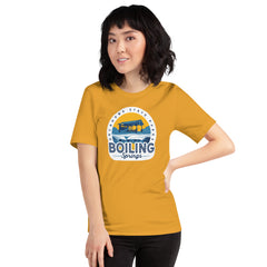 Boiling Springs Oklahoma State Park T-Shirt in Heather Black