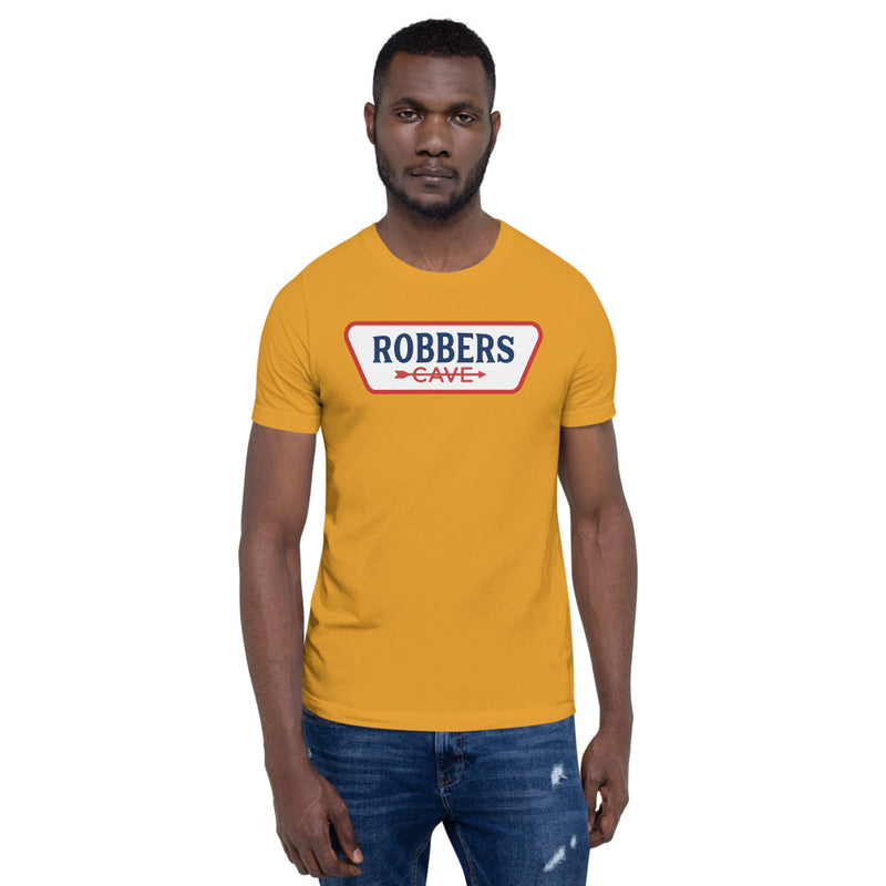 Robbers Cave State Park T-Shirt in Black Heather