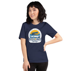 Boiling Springs Oklahoma State Park T-Shirt in Heather Black
