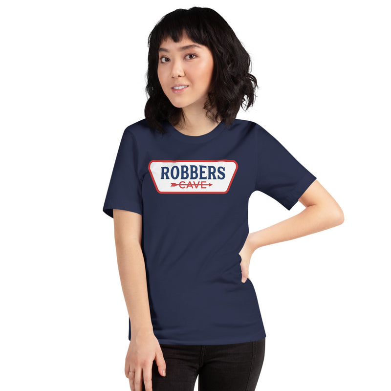 Robbers Cave State Park T-Shirt in Black Heather