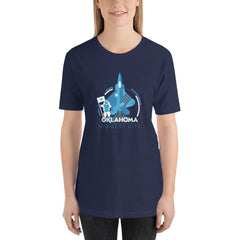 Midwest City Aviation Oklahoma T-Shirt in black.